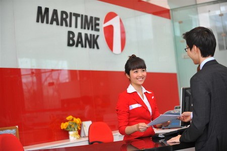 Maritime Bank: Tín dụng tăng trưởng âm 23,3% trong năm 2012